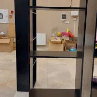 قفسه کتابخانه MDF براق