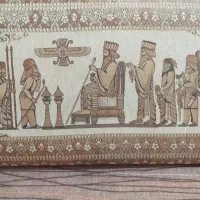 گلیم فرش وپشتی قیمت توافقی|گلیم، جاجیم، گبه|امیدیه, |دیوار