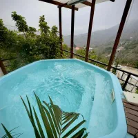 کلبه چوبی و جنگلی دوبلکس، جکوزی ، تازه ساخت