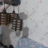 لوستر آشپزخانه۳شعله چوبی
