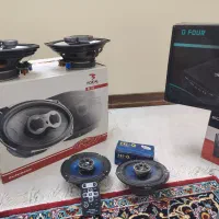 چراغ کوییک باند فوکال و 718 کنوود کمک مزدا 323 جلو