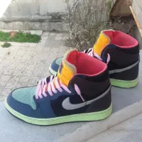 جردن وان توکیو فرگمنت zx استوک ترویس موکا کتونی