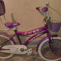دوچرخه دخترانه بنفش سایز 20|دوچرخه، اسکیت، اسکوتر|شیراز, ریشمک|دیوار