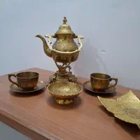 سرویس پذیرایی برنجی هندی اینه برنجی هفت سین