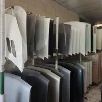 گلگیر کاپوت سپر رنگ کوره ای