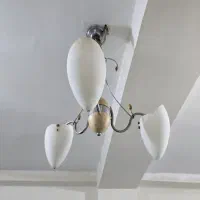 لوستر سه شعله ۲ عدد|لوستر و چراغ آویز|بندرعباس, |دیوار