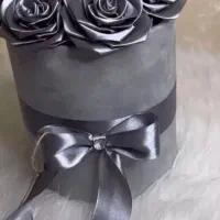 دسته گل و باکس رز روبانی|گل مصنوعی|کازرون, |دیوار