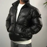 کاپشن چرم سوپر باکسی|لباس|اصفهان, گرکان|دیوار