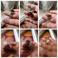 انگشتر نقره دست‌سازقلم .معاوضه فقط با موبایل|جواهرات|تهران, اتابک|دیوار