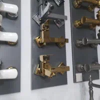 فلت طلایی روشویی توالت حمام ظرفشویی|لوازم سرویس بهداشتی|تهران, شهرک شریفی|دیوار