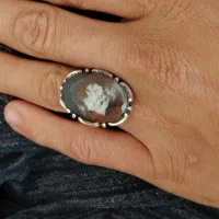 انگشترشجر نقره|جواهرات|بردسکن, |دیوار