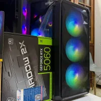 کیس گیمینگ رندرینگ RTX5060 نسل 13 تمام آکبند