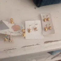 گوشواره دخترانه رنگ ثابت