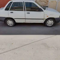 پراید سفید مدل ۸۷ دوگانه دستی