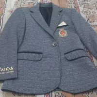 یک دست کت و شلوار 'یک کت تک' دوکفش کالج