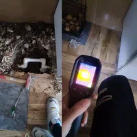 تاسیسات تشخیص ترکیدگی لوله کش رفع نم نشتیابی ترمیم