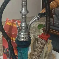 قلیون برنجی کامل طعم دوسیب