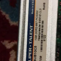 دو عدد رم 1 گیگ ddr2|قطعات و لوازم جانبی رایانه|شهرکرد, |دیوار