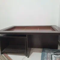 میزجلومبلی و۴عدد عسلی|مبلمان خانگی و میز عسلی|گرگان, |دیوار