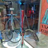 قلیون سوپاپ دار برند لاین کینگ|صنایع دستی و سایر لوازم تزئینی|فلاورجان, |دیوار