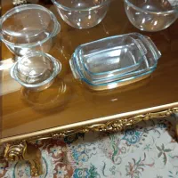 ظرفهای قدیمی و اصل فرانسه پیرکس و بلور فرانسه|ظروف سرو و پذیرایی|فردیس, ثابتی|دیوار