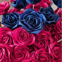 گل ربانی جاودان شاین و ساده زیبا کد 08|گل مصنوعی|شیراز, کوشک میدان|دیوار