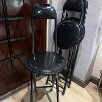 صندلی رویه چرمی وتاشو