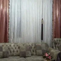 پرده کلاسیک لوکس|پرده، رانر، رومیزی|آبیک, |دیوار