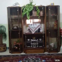 بوفه ظرف و میز تلویزیون سه تکه|بوفه، ویترین، کنسول|زابل, |دیوار