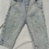 کاپشن شلوارلی کتان بلوزهودی نوزادی زیر دوسال|کفش و لباس بچه|ری, اقدسیه|دیوار