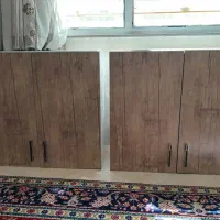 دو عدد کابینت بدنه فلزی روکش MDF|مصالح و تجهیزات ساختمان|شیراز, شهرک گلستان|دیوار