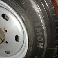 یک عدد لاستیک تیوبلس در حد نو|قطعات یدکی و لوازم جانبی|کرج, حسینآباد|دیوار