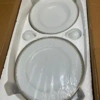 سرویس چینی لب طلایی. زرین 28پارچه|ظروف سرو و پذیرایی|تهران, نیلوفر|دیوار