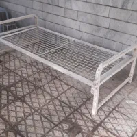 تخت خواب فلزی فنسی|تخت و سرویس خواب|تهران, شهرک شریعتی|دیوار