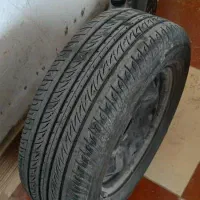 چهارحلقه رینگ و لاستیک پژو و سمند|قطعات یدکی و لوازم جانبی|بندر گناوه, |دیوار