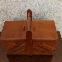 جعبه چوبی قدیمی جادویی|صنایع دستی و سایر لوازم تزئینی|تهران, جوادیه|دیوار