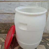 بشکه پلاستیکی برابرنج رب گوجه فرنگی درحدنو|ظروف نگهدارنده، پلاستیکی، یک‌بارمصرف|خرمدره, |دیوار