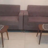 مبلمان هشت نفره به همراه میز عسلی|مبلمان خانگی و میز عسلی|گلبهار, شهر جدید گلبهار|دیوار