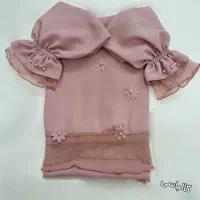 فروش فوق العاده ست روسری و ساقدست کرپ حریر|لباس|سرپل ذهاب, |دیوار