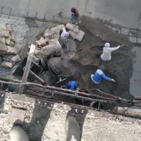 بتن ریزی دستی