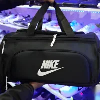 ساک ورزشی برزنتی طرح NIKE جاکفشی دار (تک و تعداد)