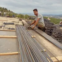 اجرای الماتور بندی. اسکلت بتون واسکلت بنایی