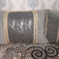 روبالشی مخمل منزل اباد(پوست ماری)