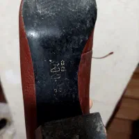 دو جفت کفش چرم اصل به رنگ طوسی و زرشکی زیبا|کیف، کفش، کمربند|رشت, ساغری سازان|دیوار