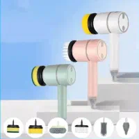 برس شارژی ۶ سری کاربردی برای نظافت منزل و خودرو