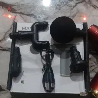 ماساژور تفنگی برند لونا موتور فلزی بهمراه ۴ سری|تجهیزات ورزشی|اصفهان, خانه اصفهان|دیوار