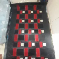 فرش چرم 4 متری ترک بسیار نو
