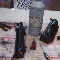 شارژ کارتریج و تعمیر پرینتر لیزری (در محل)