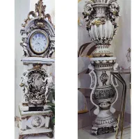 ساعت آبنما.   گلدون وپایه