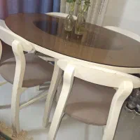 ست میزنهارخوری۴نفره و کاناپه ۵ نفره